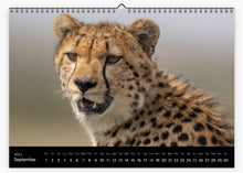 Load image into Gallery viewer, 2022 Calendar: A WILDLIFE JOURNEY THROUGH EAST AFRICA
